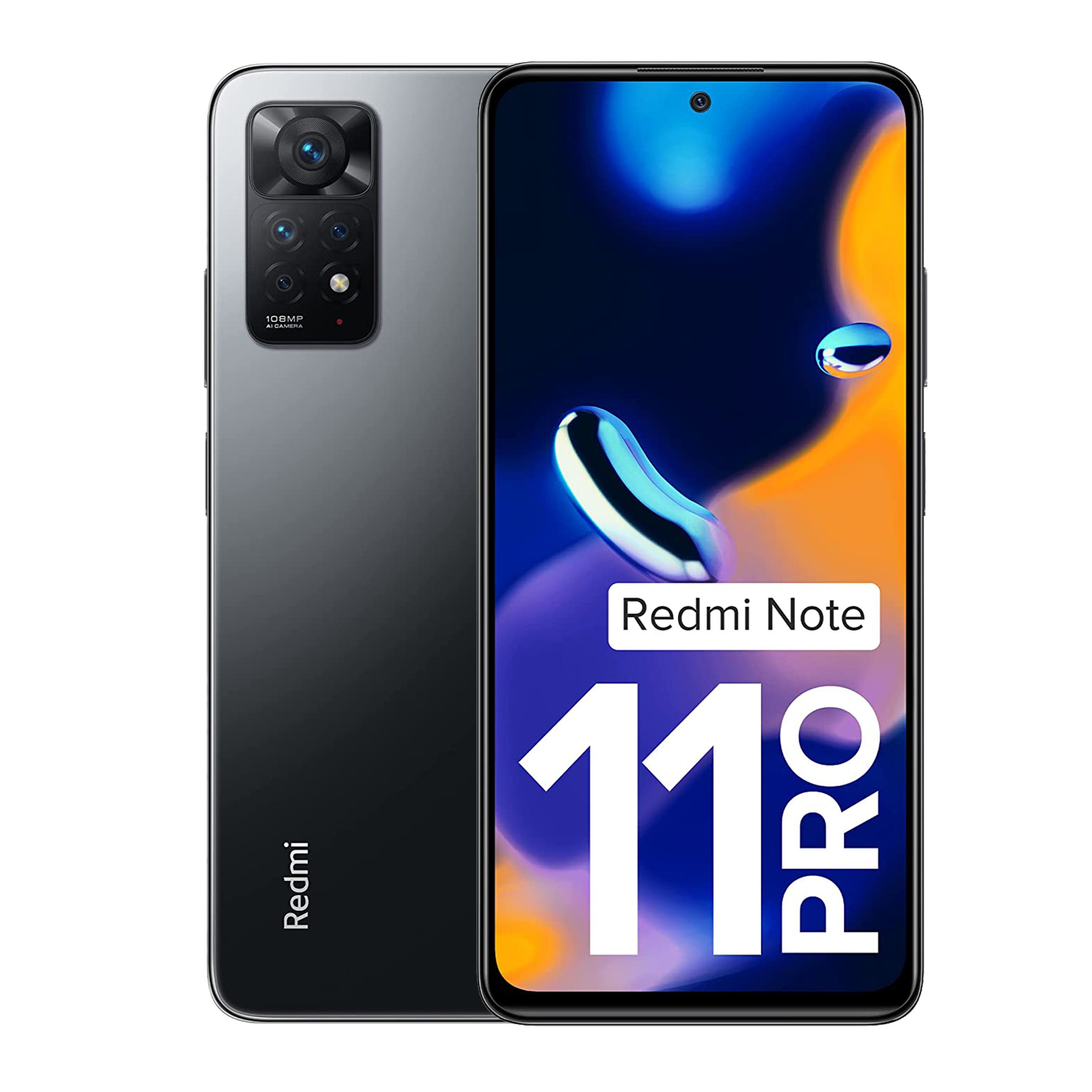 Buy Redmi Note 11 Pro (8GB RAM, 128GB, Stealth Black) Online - Croma